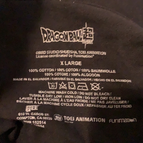 NWOT Dragon Ball Super Long Sleeve Shirts size XL - Picture 8 of 11